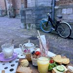 Café PHILIPSE in einer Seitengasse der Stevenskerk